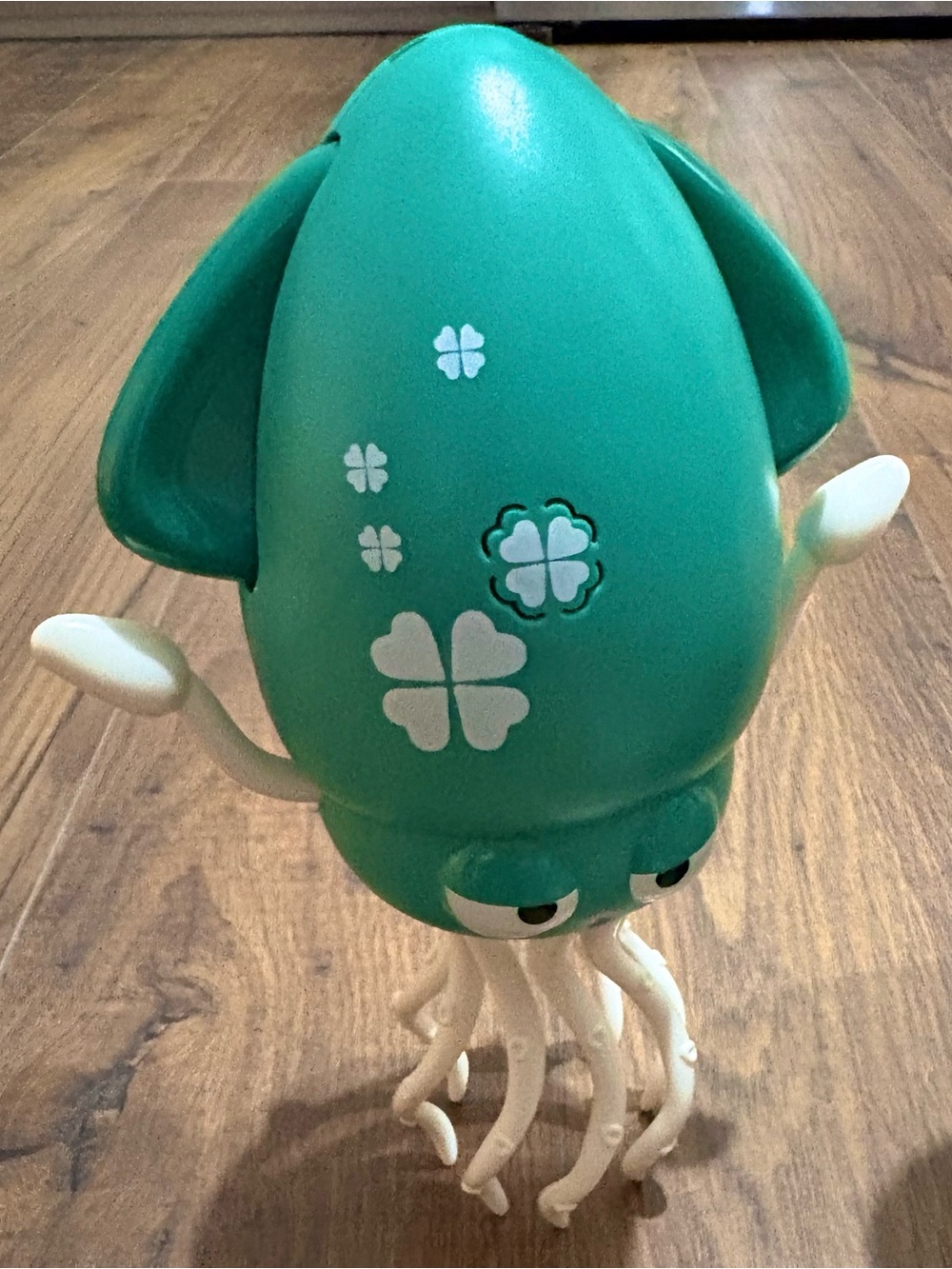 Amazon Teal and White Octopus Learning Toy